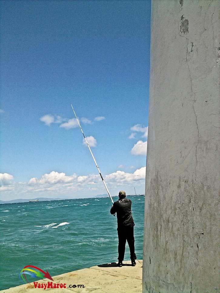 Qsar sghir : un pêcheur